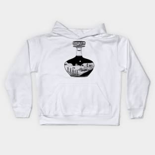 Landscape In A Bottle Kids Hoodie